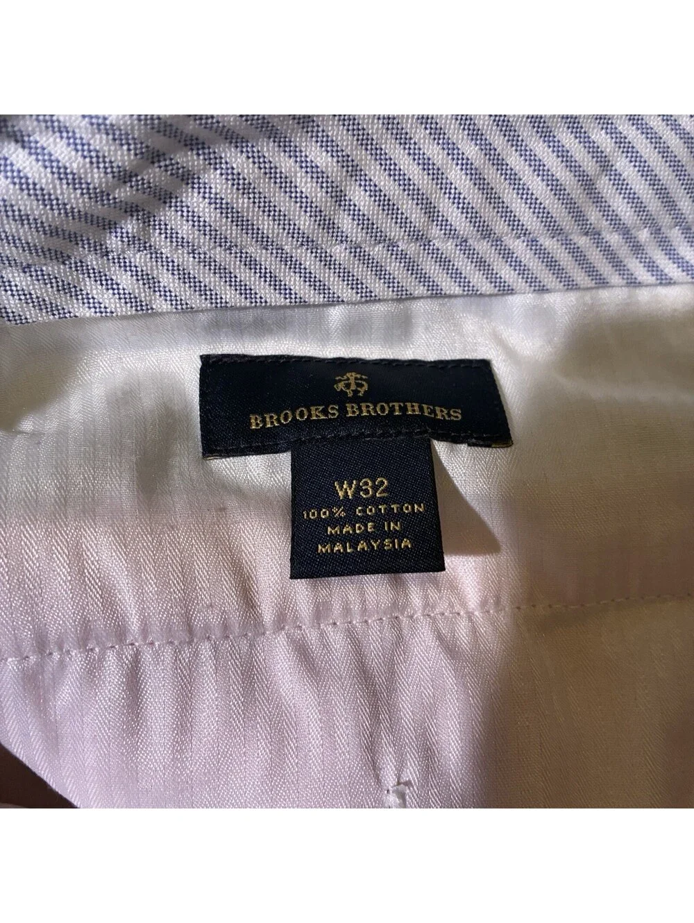 Brooks Brothers 1818 Men's Oxford Cloth Pink Blue Shorts 32 Pastel Color Block